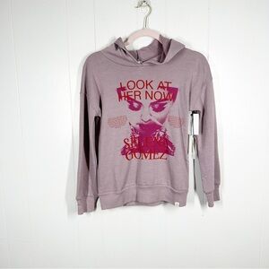 NEW Treasure & Bond Selena Gomez Look at Her Now Graphic Hoodie Medium